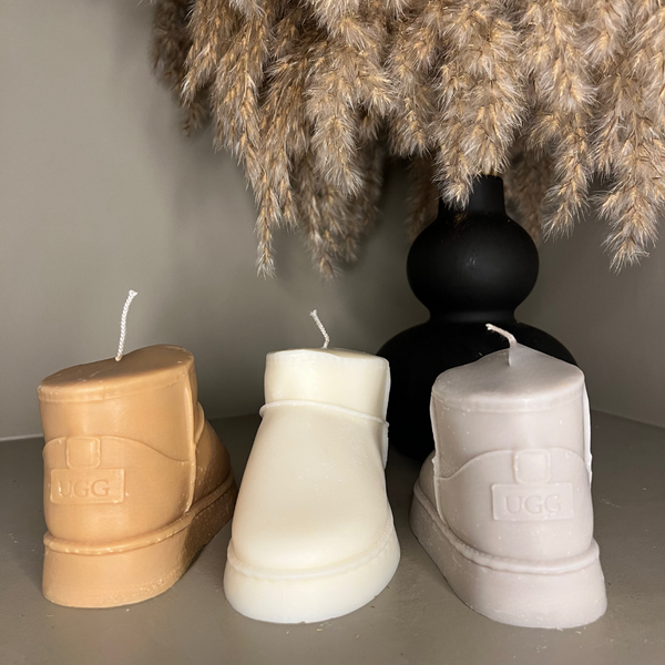 Ugg Boot Soy Scented Candle - Nude Flame Candles