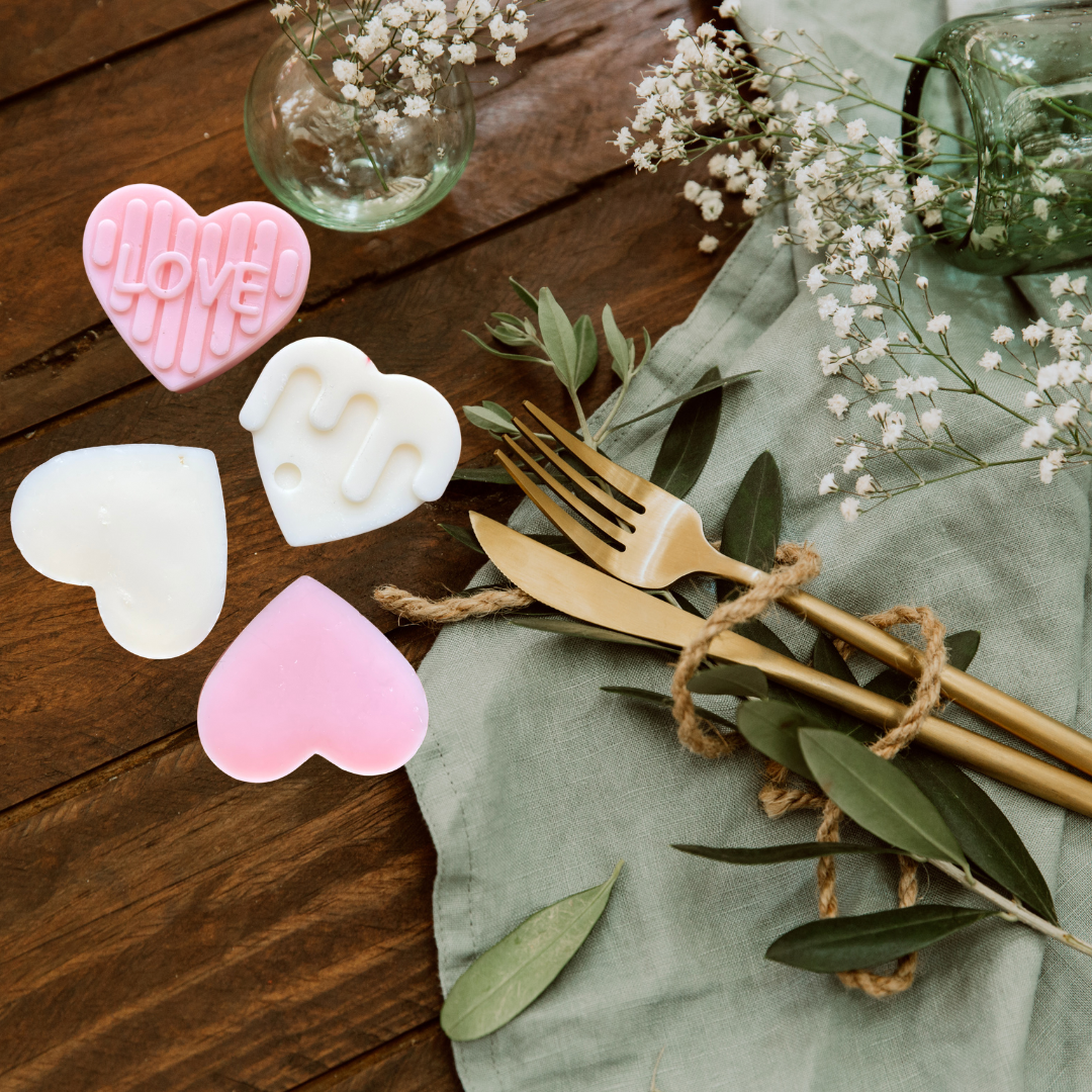 Bespoke Wedding Favour Wax Melts Sample Box - Nude Flame Candles