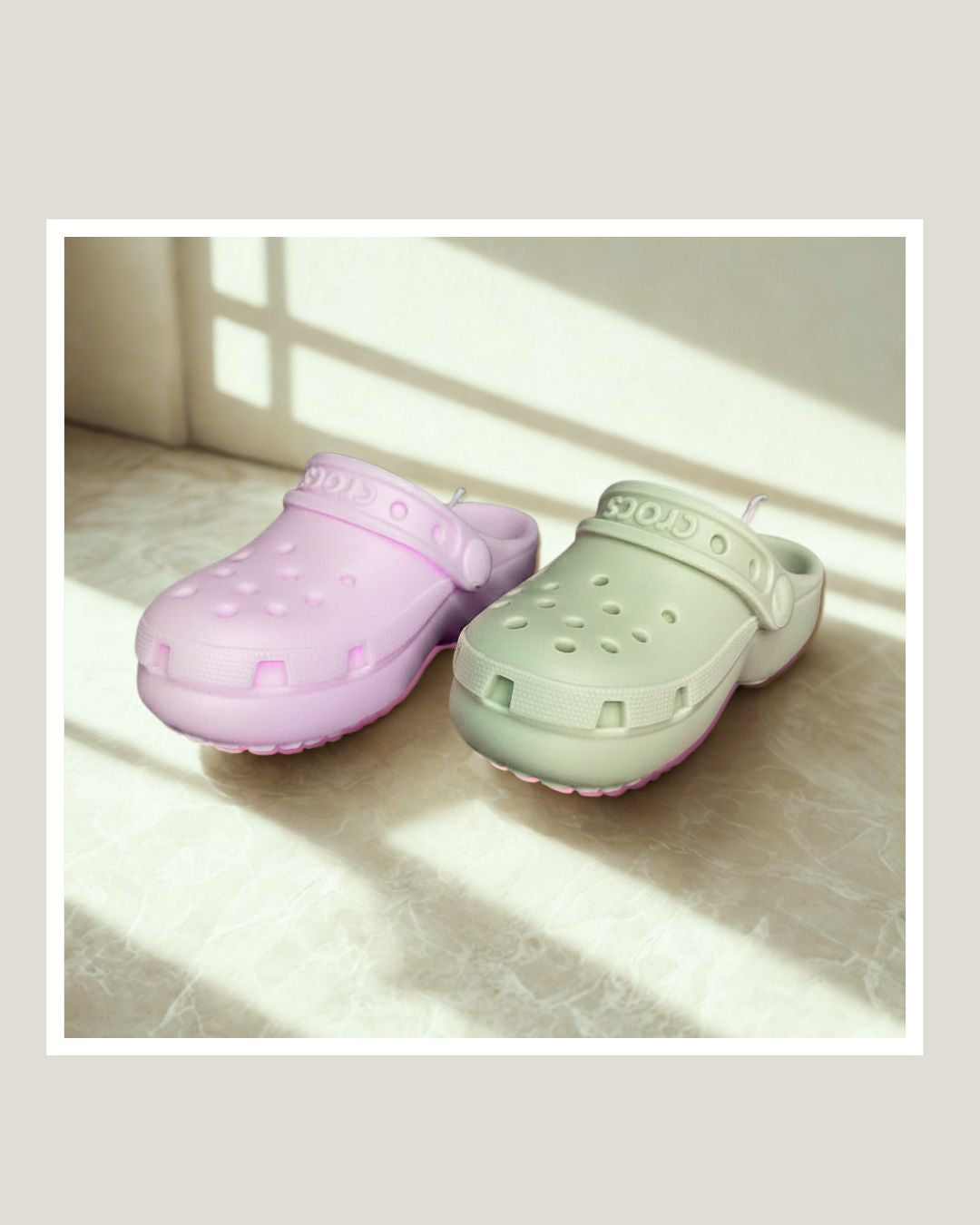 Croc Clog Soy Scented Candle - Nude Flame Candles