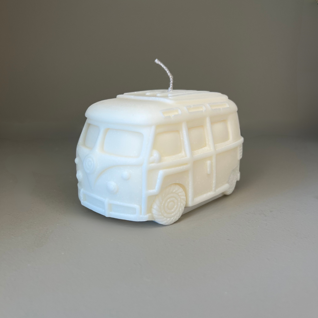 Campervan VW Inspired Soy Scented Candle - Nude Flame Candles