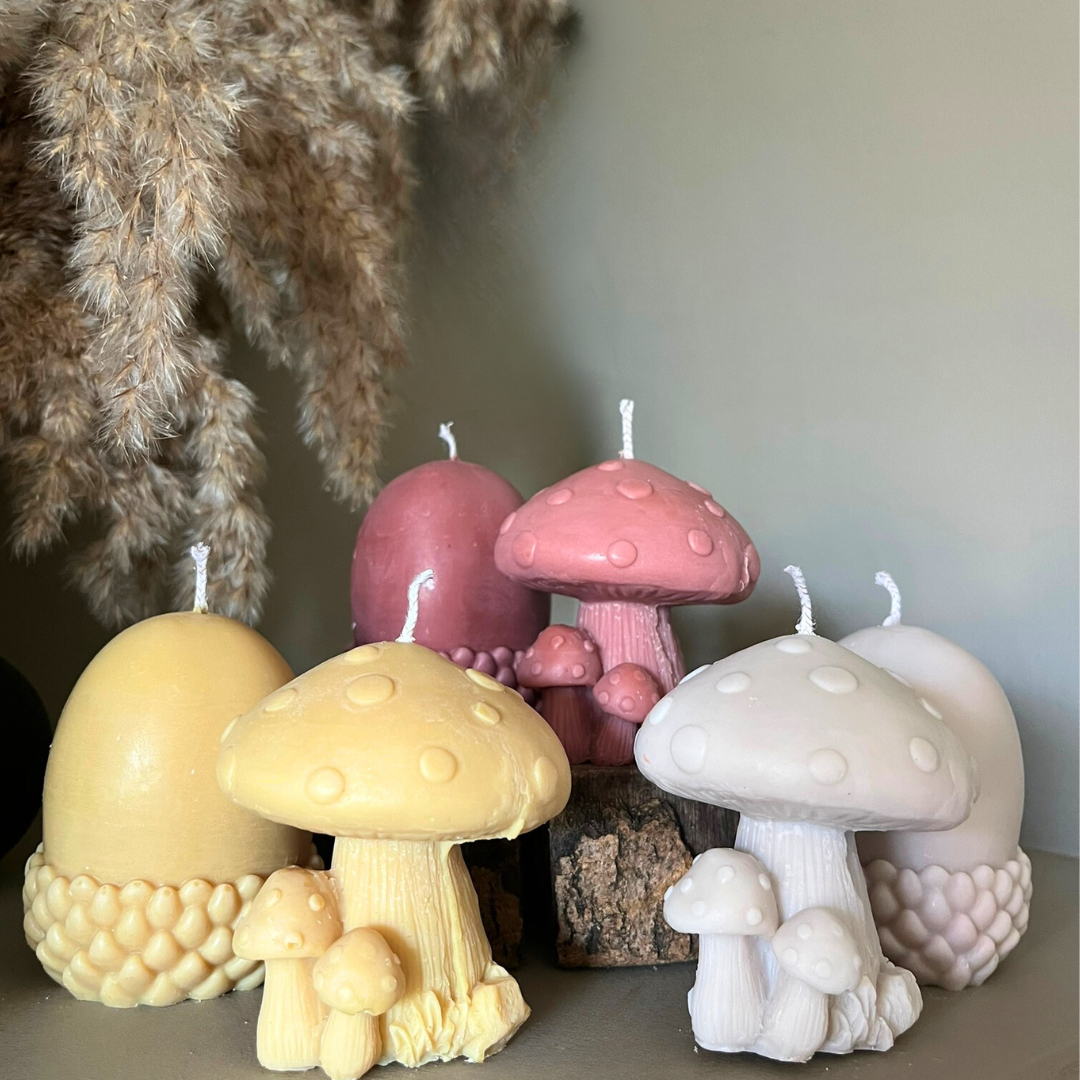 Woodland Acorn Soy Candle - Nude Flame Candles