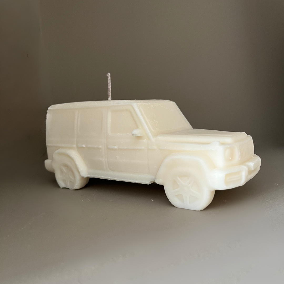SUV Defender Style Car Soy Candle - Nude Flame Candles