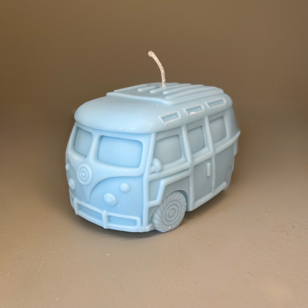 Campervan VW Inspired Soy Scented Candle - Nude Flame Candles