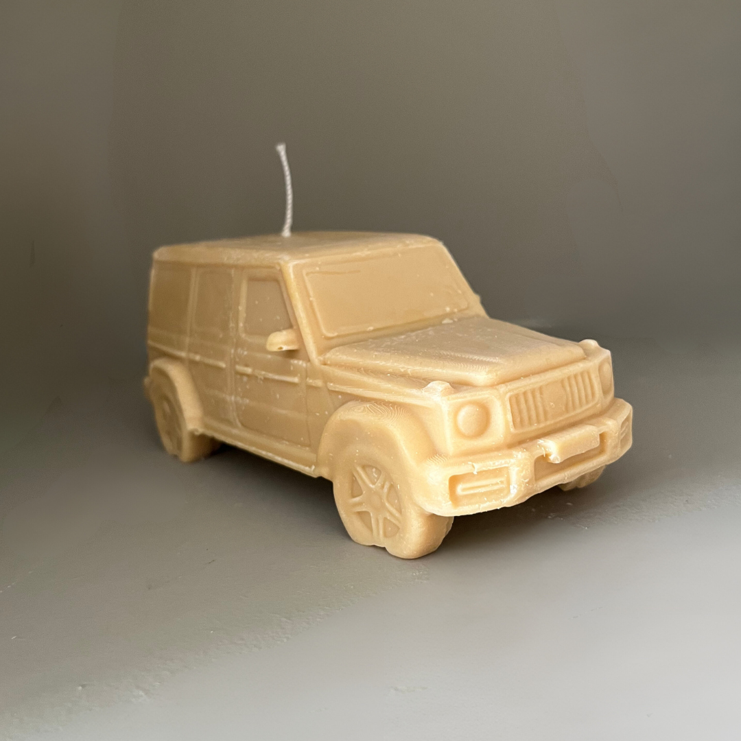 SUV Defender Style Car Soy Candle - Nude Flame Candles