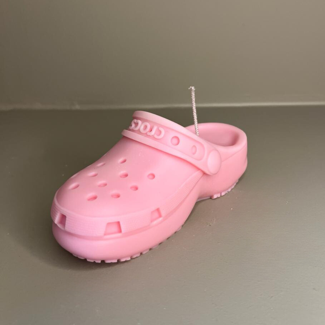 Croc Clog Soy Scented Candle - Nude Flame Candles
