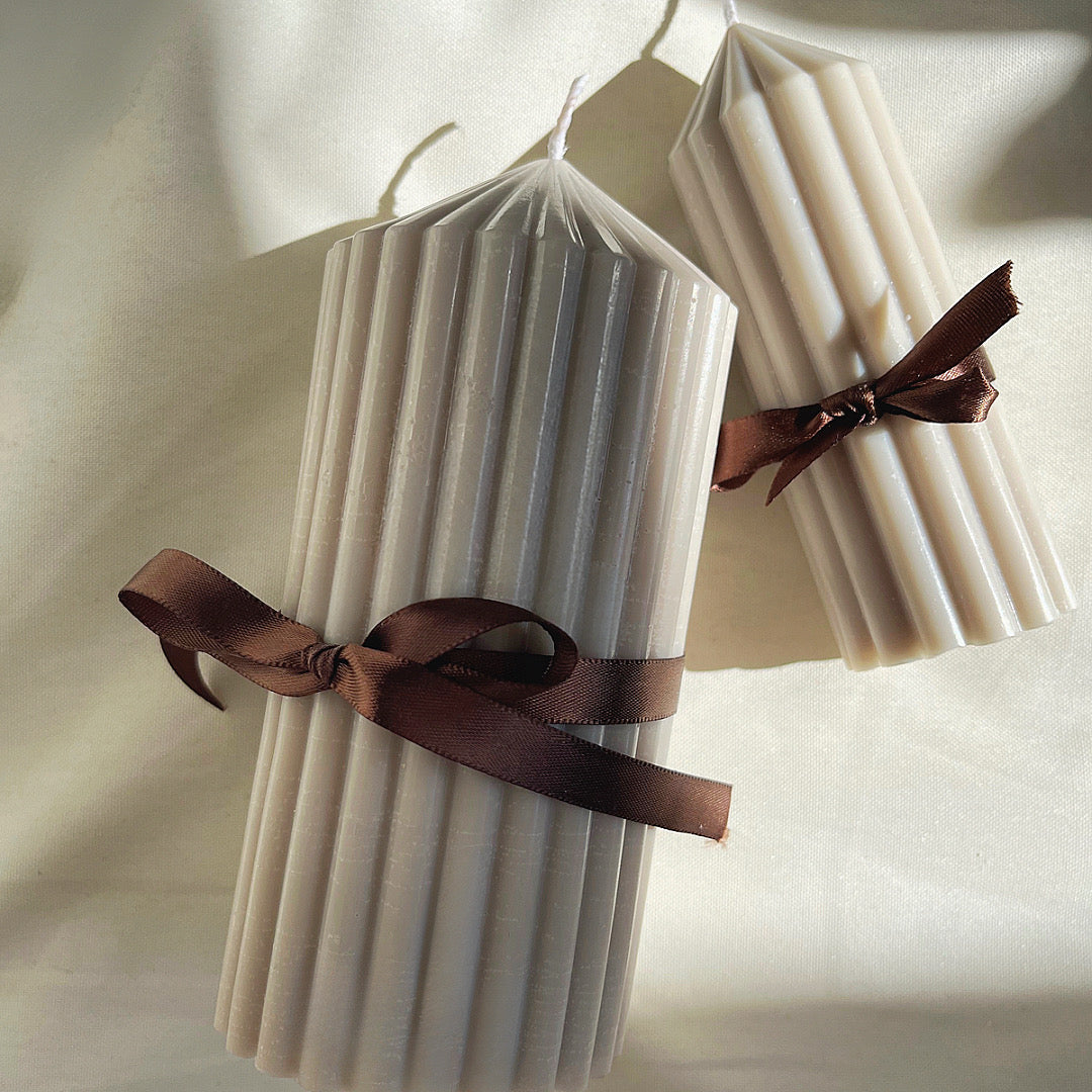Ultimate Pillar Bundle Soy Candles - Nude Flame Candles