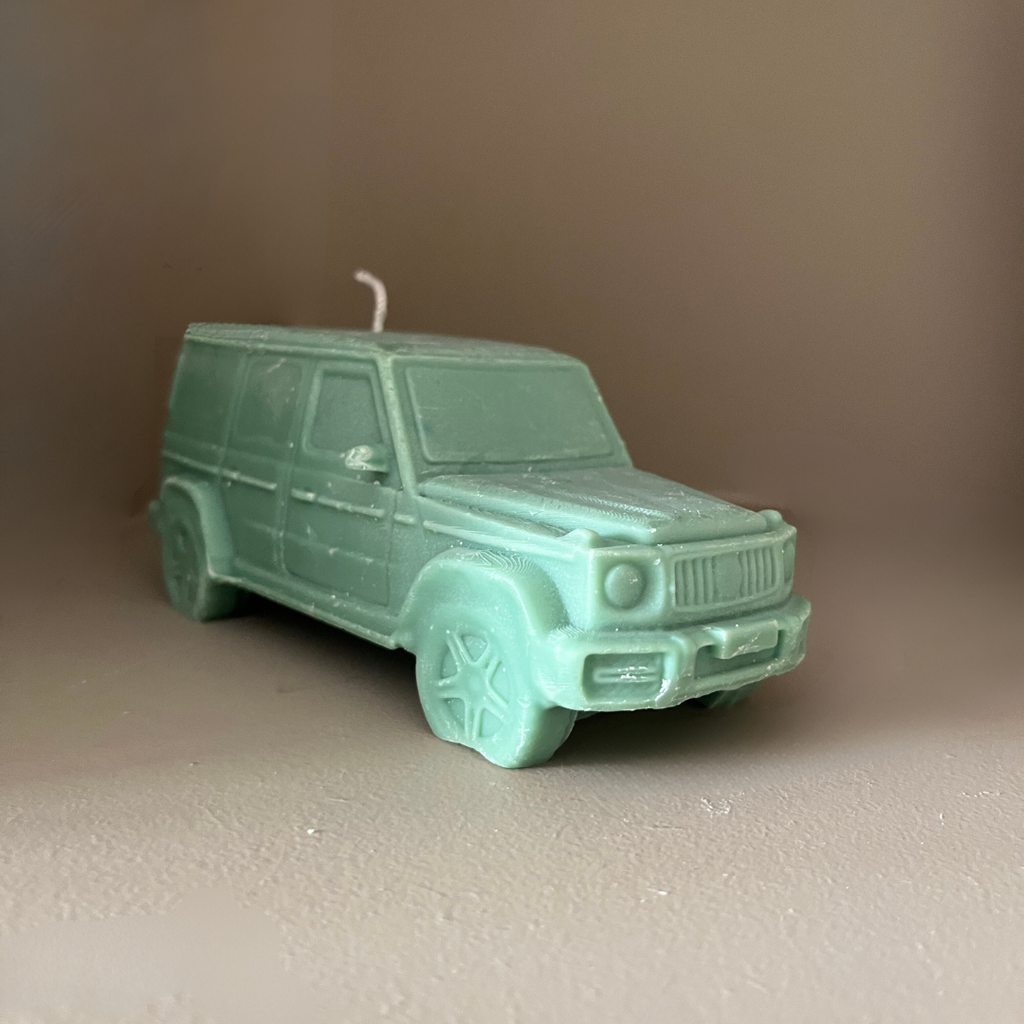 SUV Defender Style Car Soy Candle - Nude Flame Candles