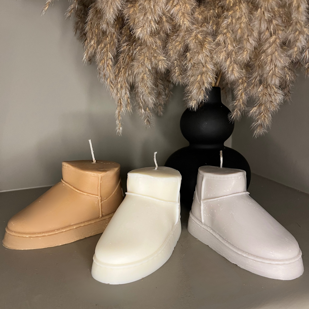 Ugg Boot Soy Scented Candle - Nude Flame Candles