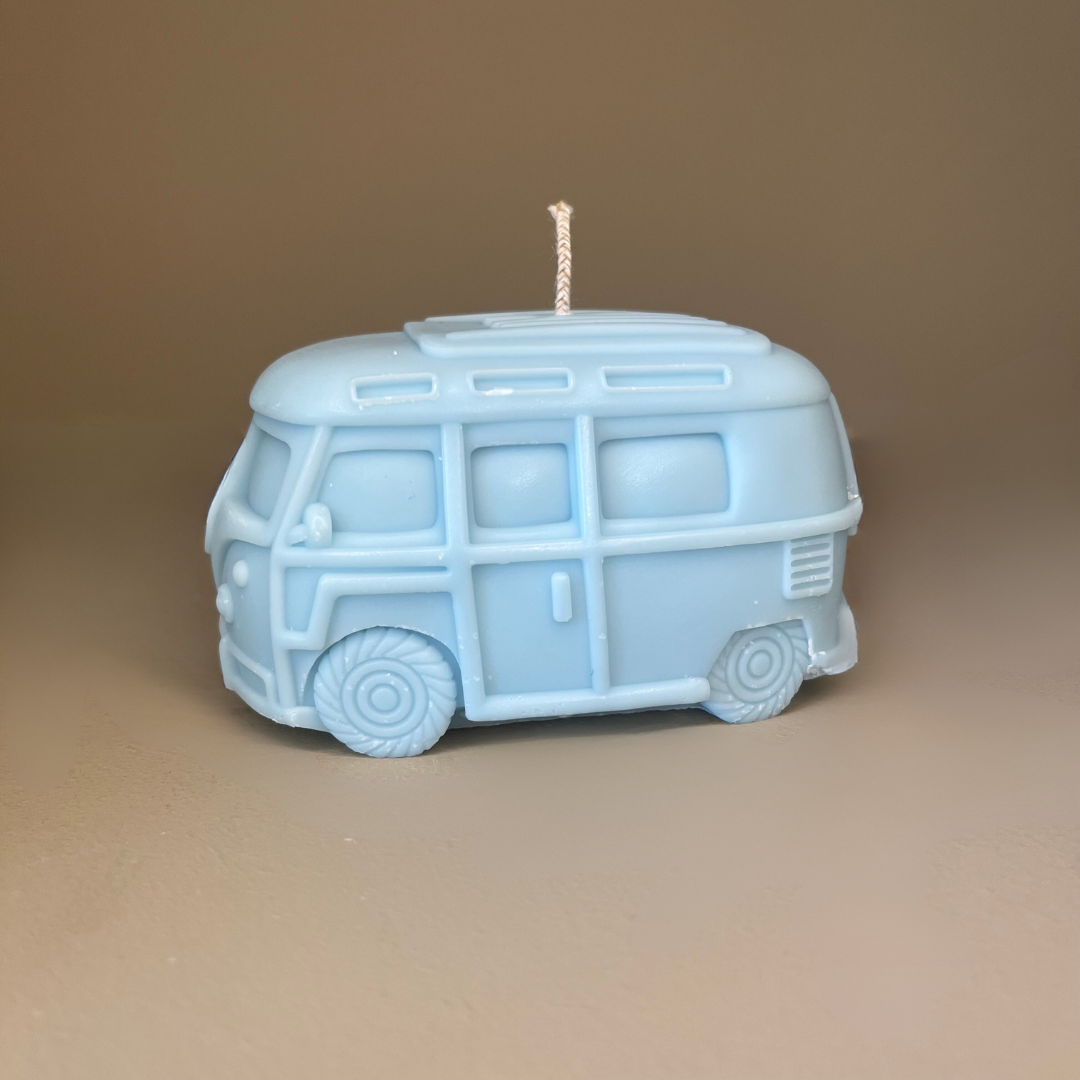 Campervan VW Inspired Soy Scented Candle - Nude Flame Candles