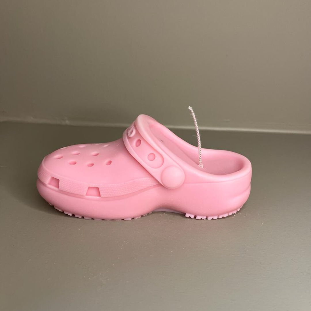 Croc Clog Soy Scented Candle - Nude Flame Candles