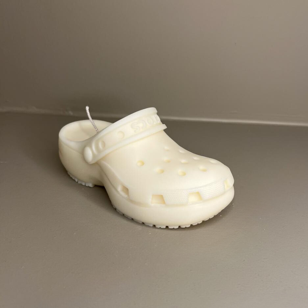 Croc Clog Soy Scented Candle - Nude Flame Candles