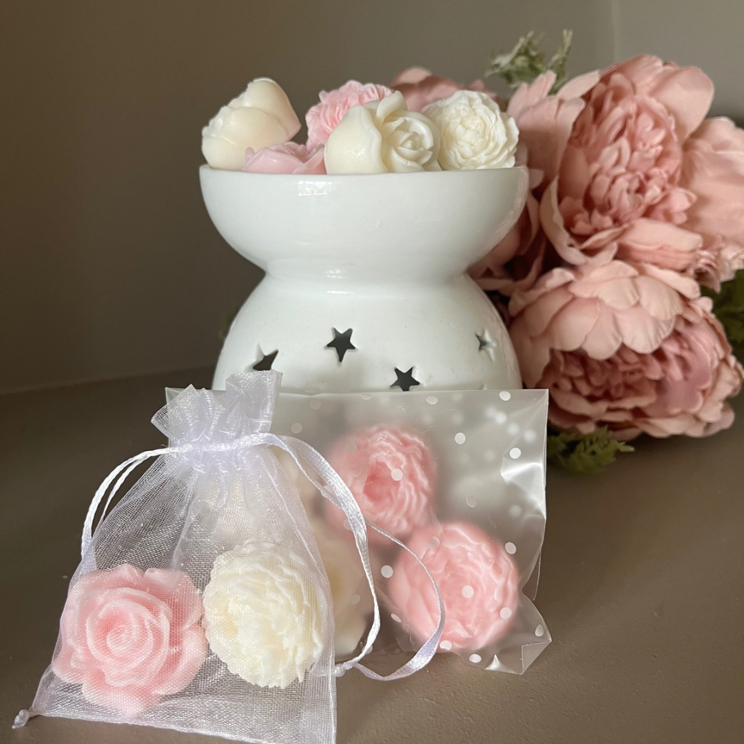 Bespoke Wedding Favour Wax Melts Sample Box - Nude Flame Candles