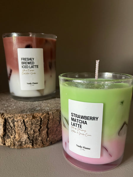 Strawberry Matcha Latte Candle 30cl