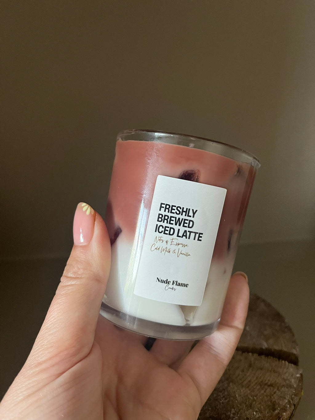 Freshly Brewed Iced Latte Candle 30cl - Nude Flame Candles