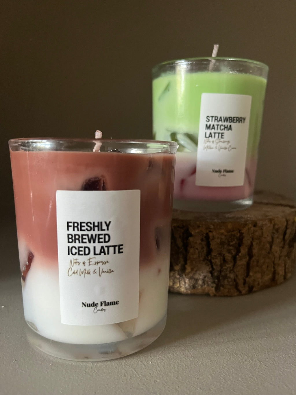 Freshly Brewed Iced Latte Candle 30cl - Nude Flame Candles