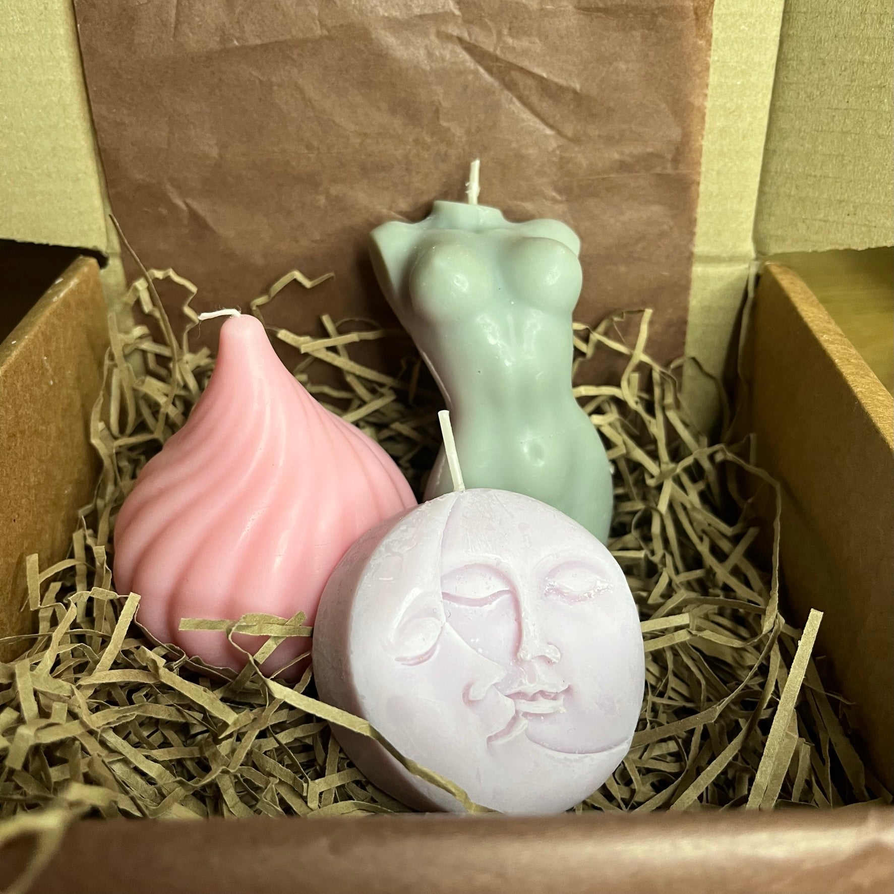 Mystery Box Bundle £10 - Nude Flame Candles