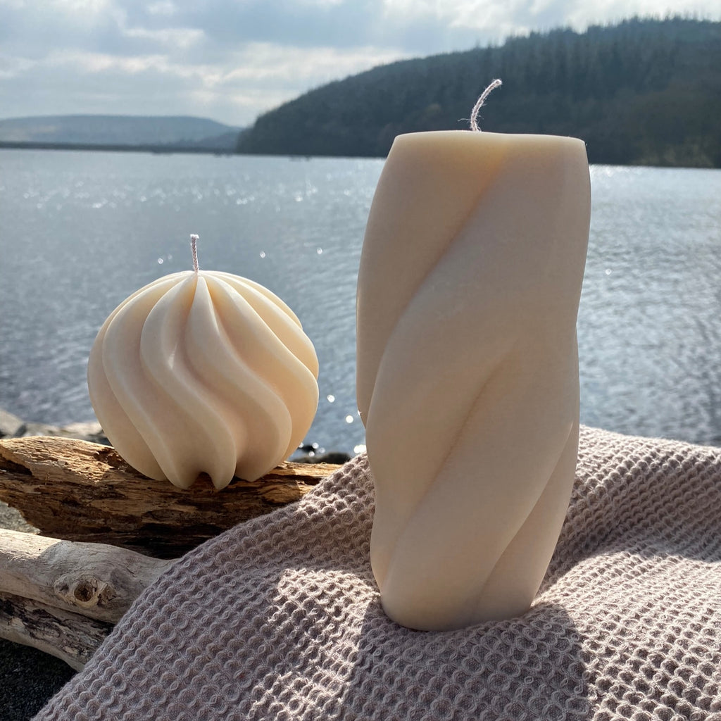 Sculpt XL Scented Soy Candle - Nude Flame Candles