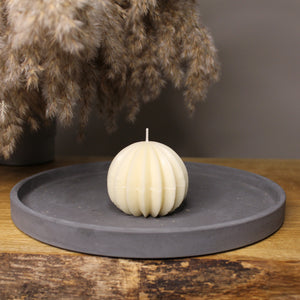 Sofia Sphere Scented Soy Candle 7cm - Nude Flame Candles
