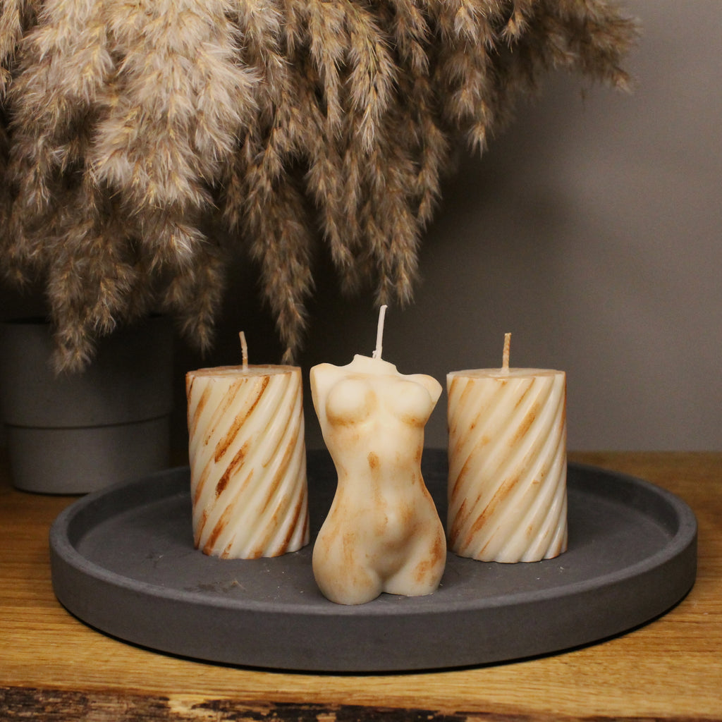 Luxury Copper Marble Bundle - Nude Flame Candles