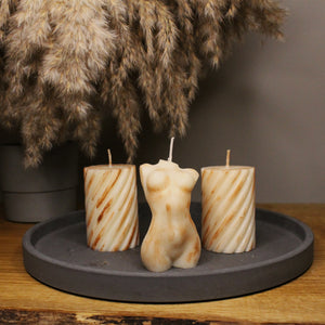 Luxury Copper Marble Bundle - Nude Flame Candles