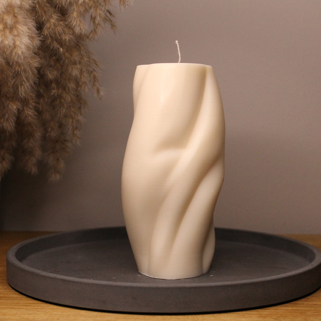 Sculpt XL Scented Soy Candle - Nude Flame Candles