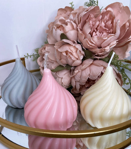 Iced Gem Scented Soy Candle 7.5cm - Nude Flame Candles