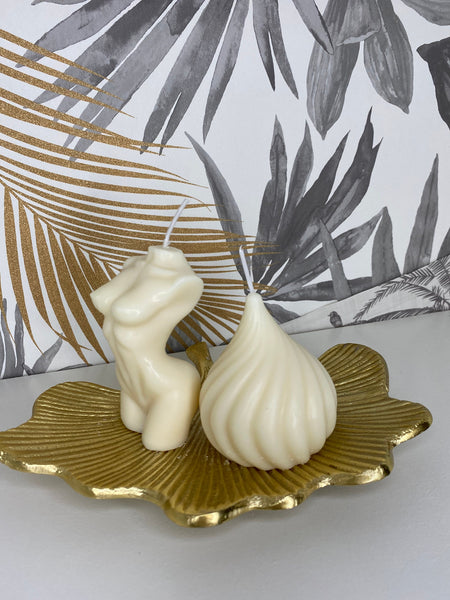 Iced Gem Scented Soy Candle 7.5cm - Nude Flame Candles