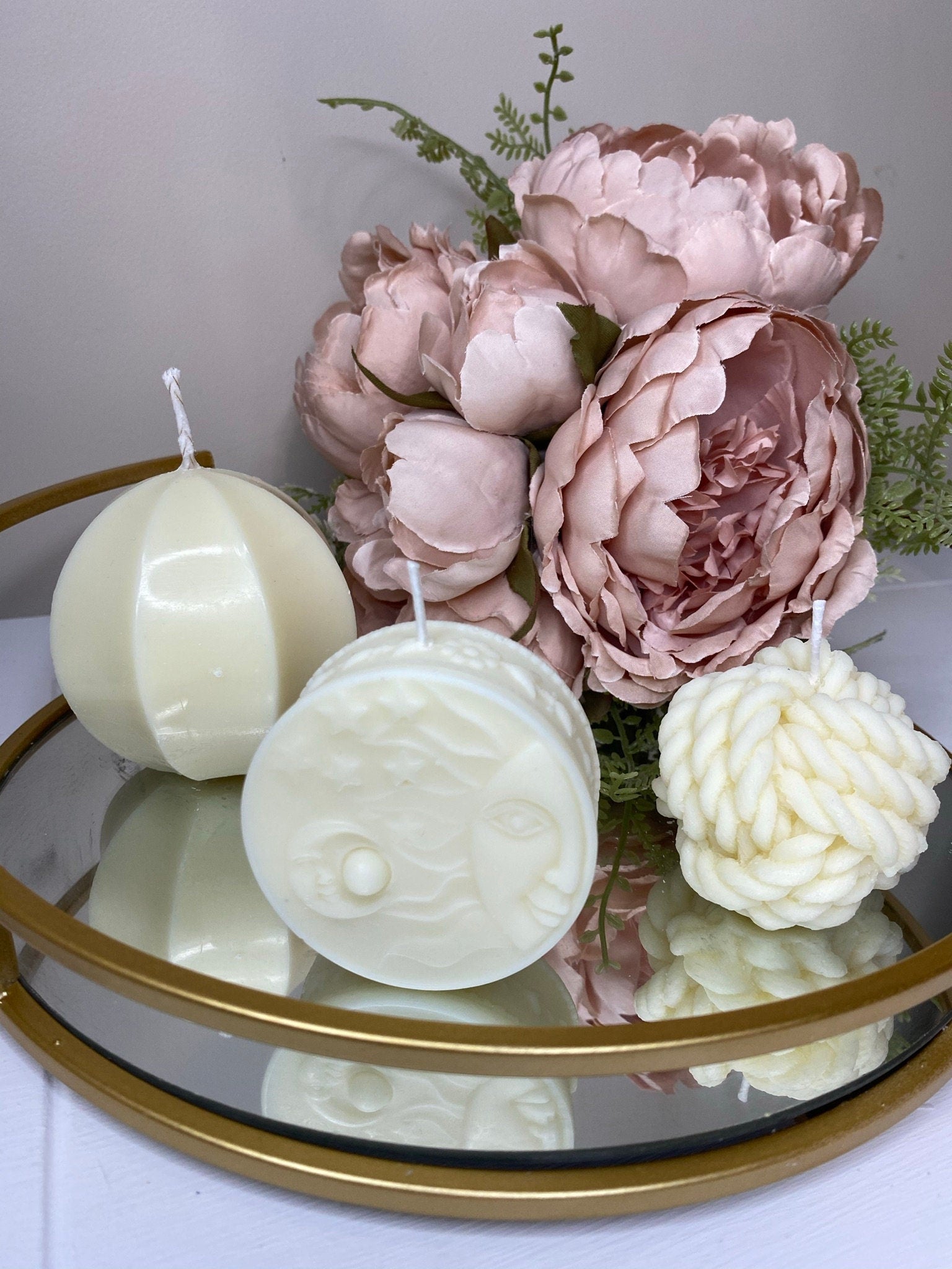 Stellar Scented Soy Candle 8cm - Nude Flame Candles