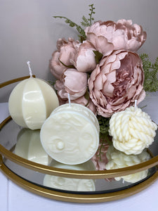 Stellar Scented Soy Candle 8cm - Nude Flame Candles