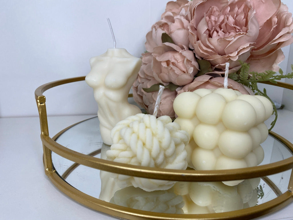 Bubbles Scented Soy Candle - Nude Flame Candles