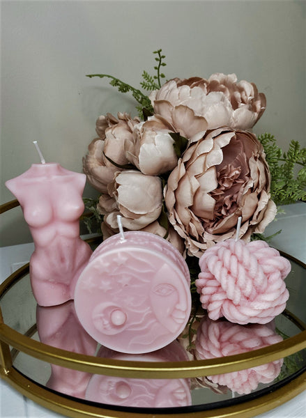 Stellar Scented Soy Candle 8cm - Nude Flame Candles