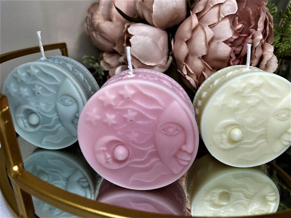 Stellar Scented Soy Candle 8cm - Nude Flame Candles