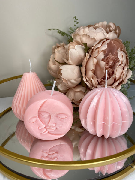Sofia Sphere Scented Soy Candle 7cm - Nude Flame Candles
