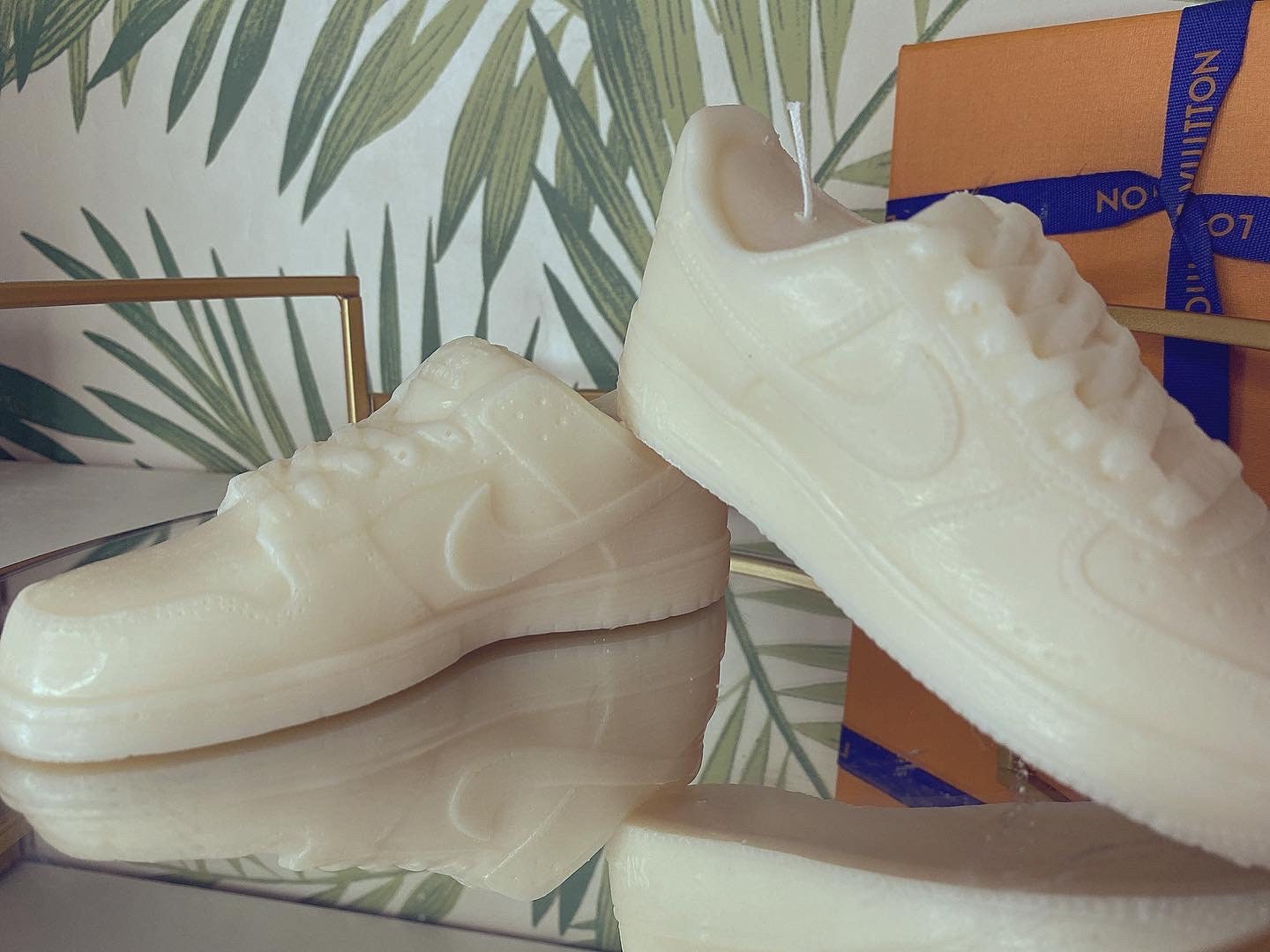 Sneaker Trainer Soy Scented Candle 13cm AF1/Dunk - Nude Flame Candles