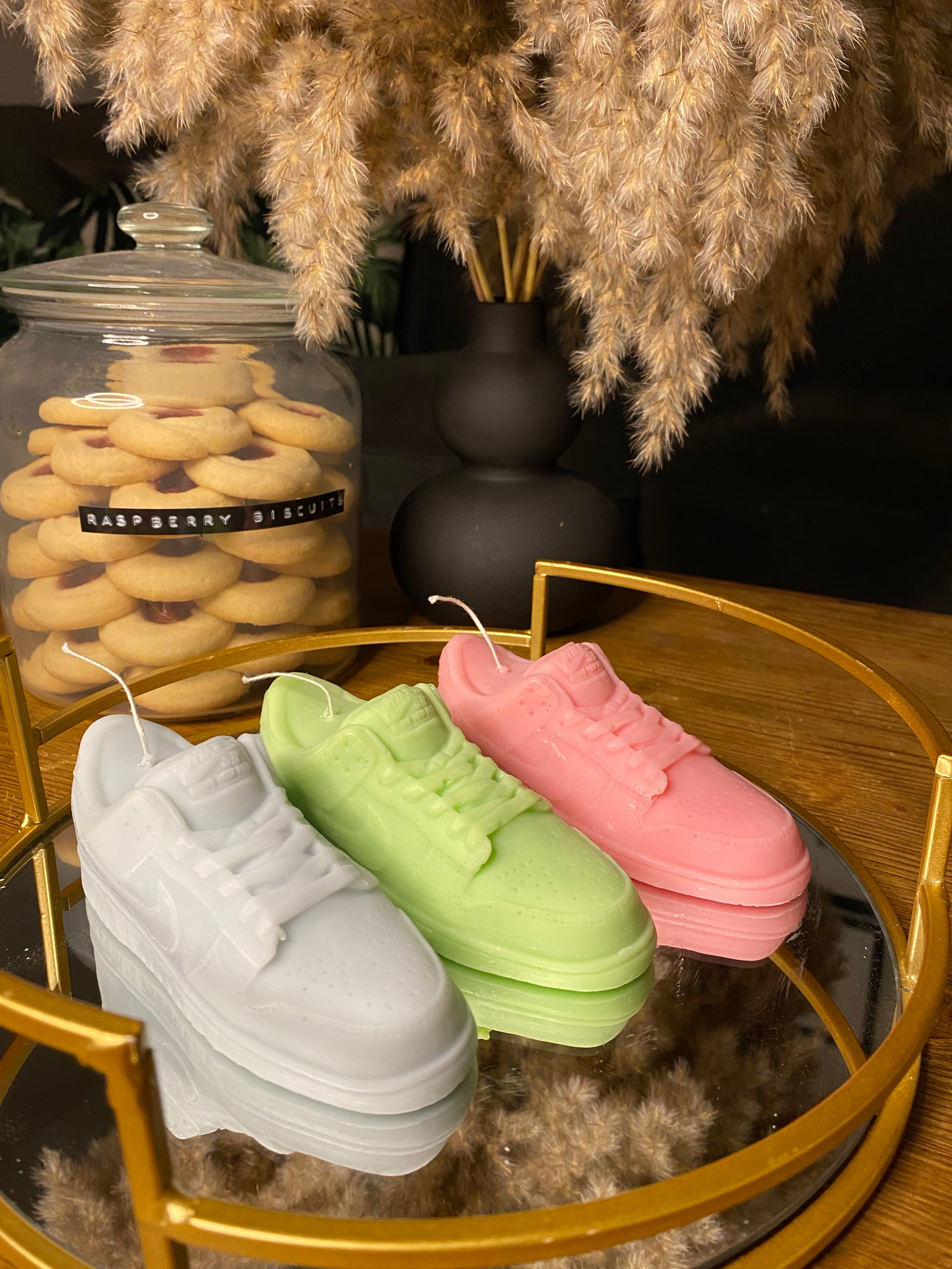 Sneaker Trainer Soy Scented Candle 13cm AF1/Dunk - Nude Flame Candles