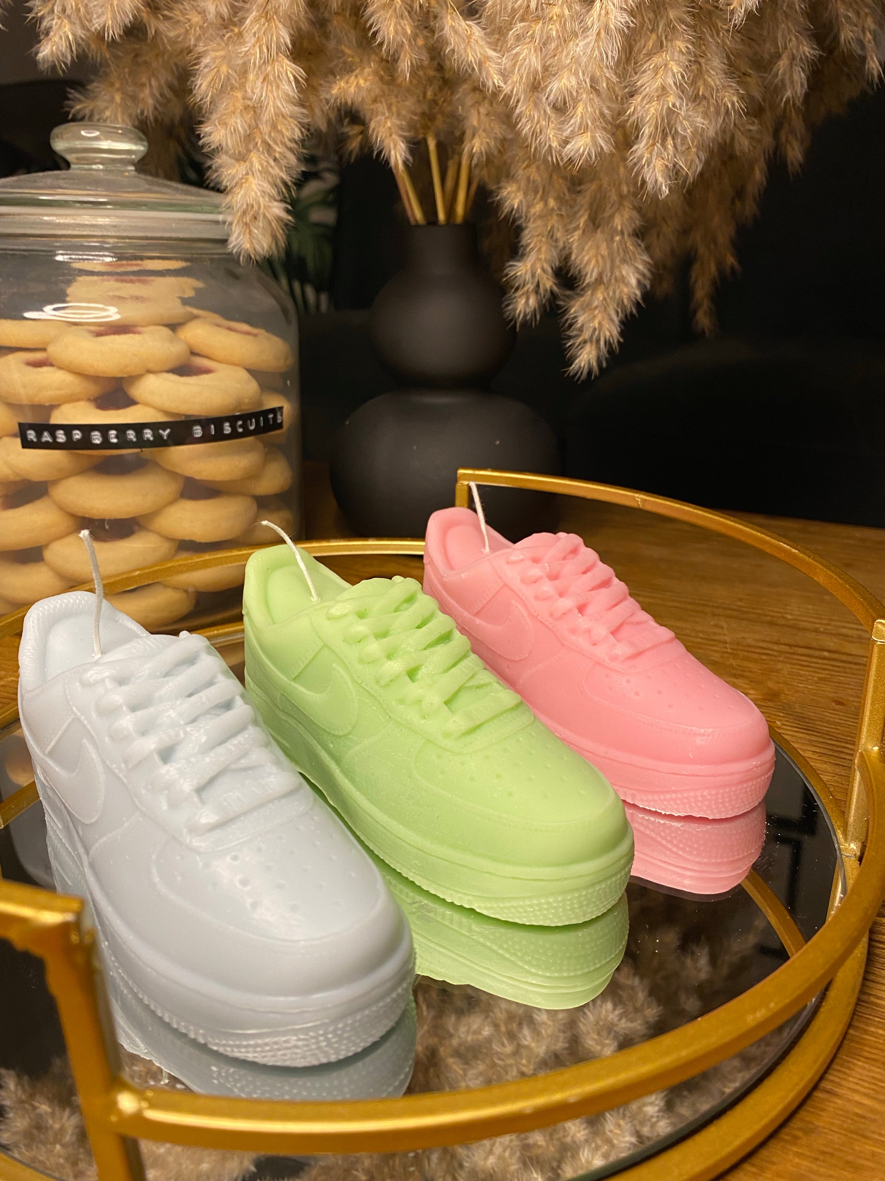 Sneaker Trainer Soy Scented Candle 13cm AF1/Dunk - Nude Flame Candles